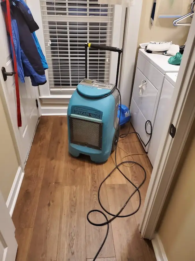 Commercial dehumidifier deployed for Flood Damage Cleanup in Gardendale